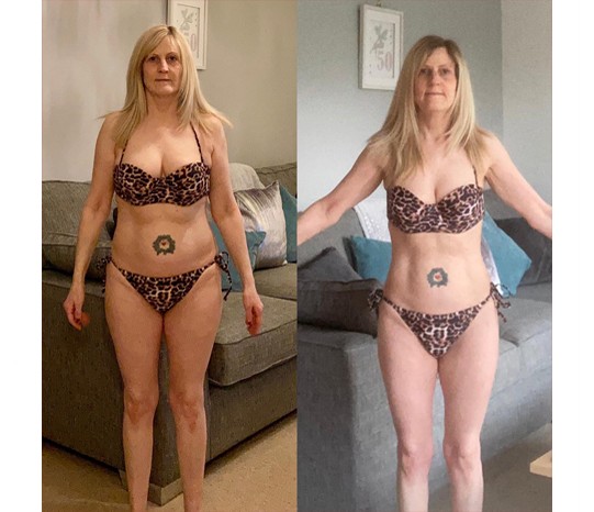 Body transformation results from the Real Life Method programme
